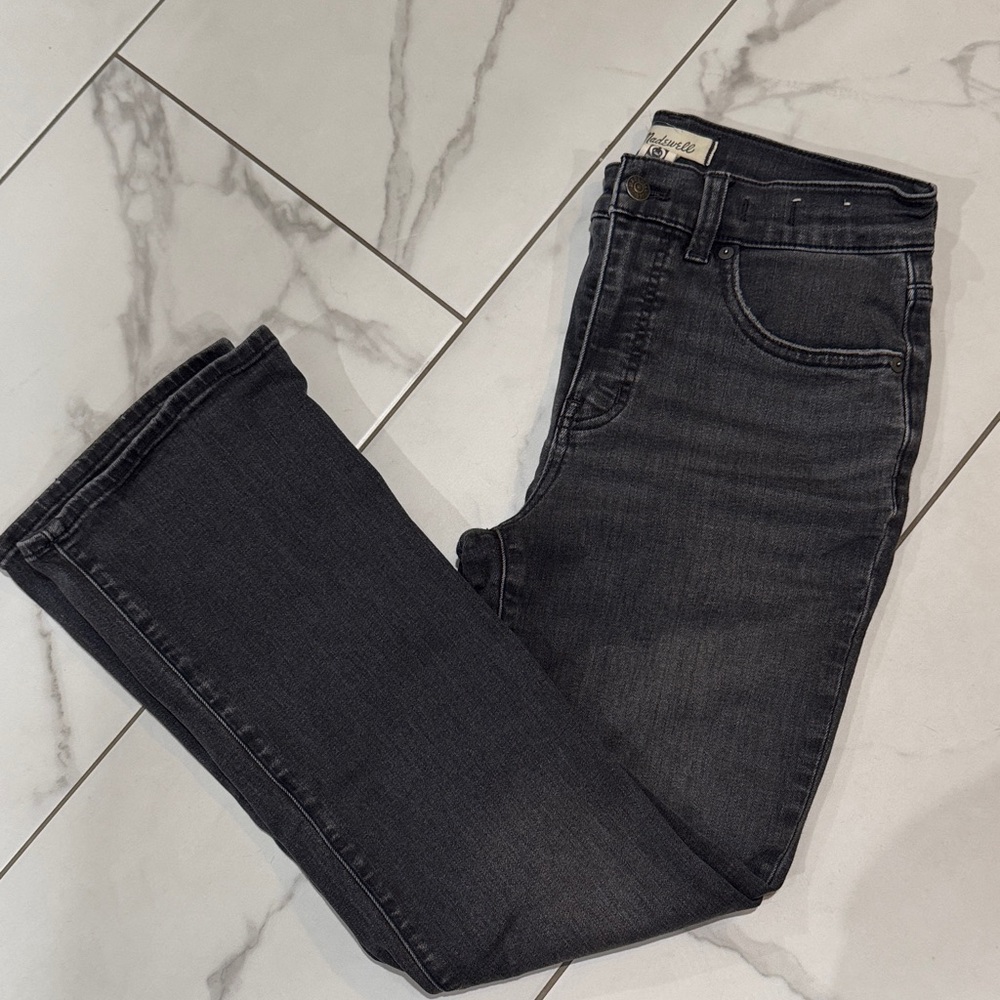 Madewell Women's Dark Gray Ankle Jeans
